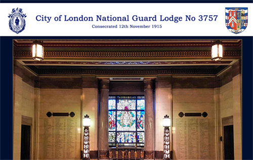 City of London National Guard Lodge No. 3757 website by Ballynet