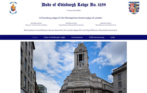 Duke of Edinburgh Lodge website by Ballynet