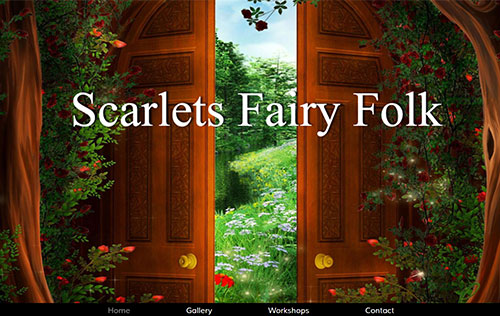 Scarlet's Fairy Folk website by Ballynet
