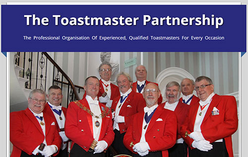 The Toastmaster Partnership website by Ballynet